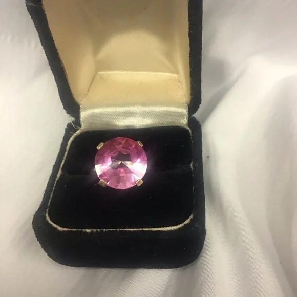 Pink Tourmaline Ring